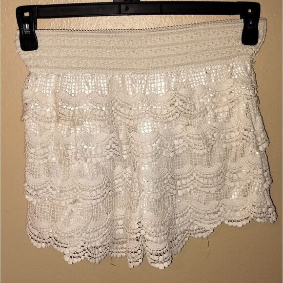 'by together appearal' mini layered ruffle skirt,  m/L - Picture 4 of 10